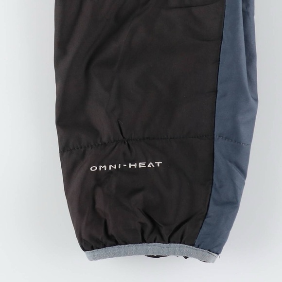 Columbia Two-Tone Black and Blue Jacket with Omni-heat liner Mens Size Small - Picture 7 of 14